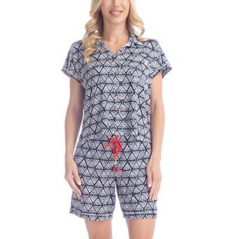 Women's Ocean Pacific® Summer Lovin' Pajama Top & Pajama Shorts Set