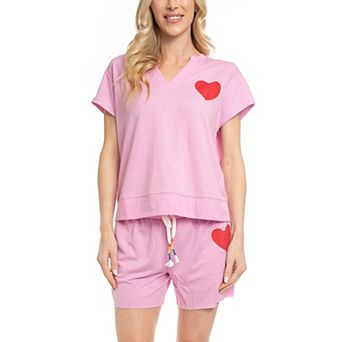 Women's Ocean Pacific® Summer Lovin' Pajama Top & Pajama Shorts Set