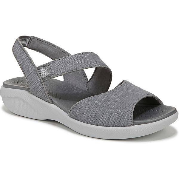 LifeStride Cheerful Women's Strappy Sandals - Graphite (6)