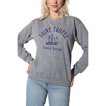 Women's Suburban Riot Saint Tropez Riviera Willow Graphic Sweatshirt