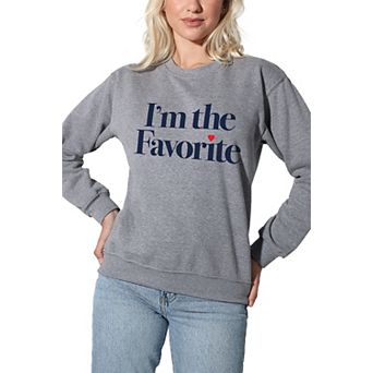Women's Suburban Riot Im the Favorite Willow Graphic Sweatshirt