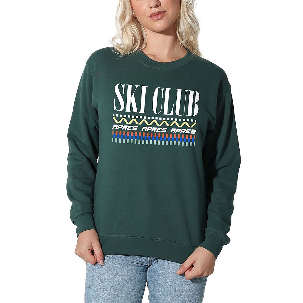 Women's Suburban Riot Generic Ski Club Willow Graphic Sweatshirt