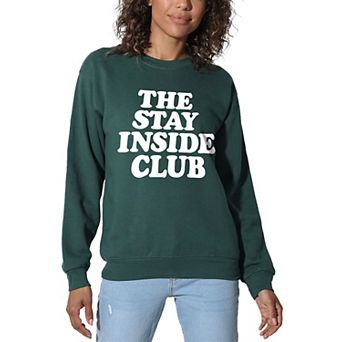 Women's Suburban Riot The Stay Inside Club Willow Graphic Sweatshirt