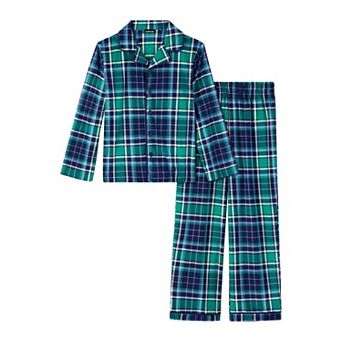 Boys 6-16 Cuddl Duds® Button Front Pajama Top & Pajama Bottoms Set