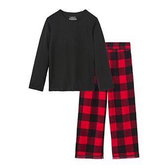 Boys 6-16 Cuddl Duds® Adaptive Long Sleeve Pajama Top & Pajama Bottoms Set