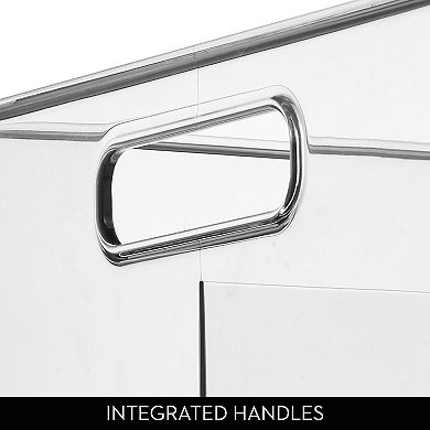 iDesign Linus Divided Stackable Storage Bin