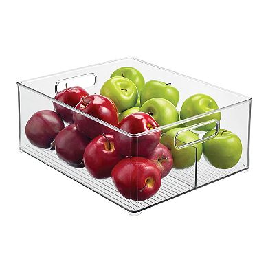 iDesign Linus Divided Stackable Storage Bin