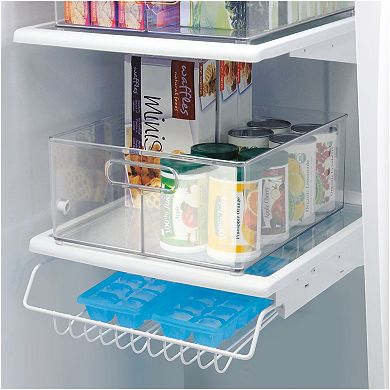 iDesign Linus Divided Stackable Storage Bin