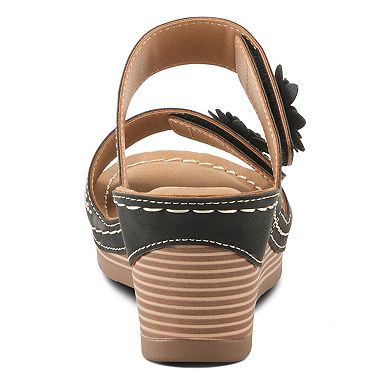 Patrizia Marghera Women's Wedge Slide Sandals