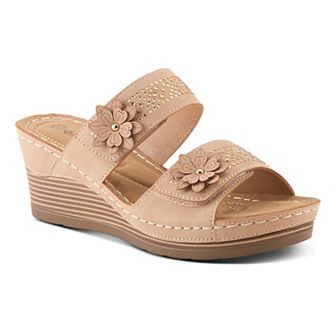 Patrizia Marghera Women's Wedge Slide Sandals