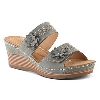 Patrizia Marghera Women's Wedge Slide Sandals