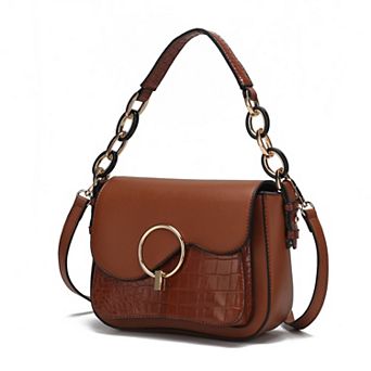 MKF Collection Fantasy Croc Women's Shoulder Bag, Sleek Crossbody Purse Handbag by Mia K