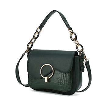 MKF Collection Fantasy Croc Women's Shoulder Bag, Sleek Crossbody Purse Handbag by Mia K