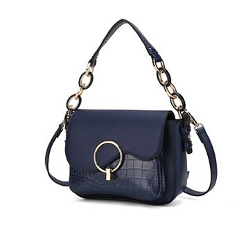 MKF Collection Fantasy Croc Women's Shoulder Bag, Sleek Crossbody Purse Handbag by Mia K