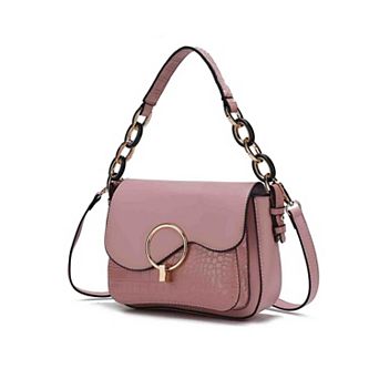 MKF Collection Fantasy Croc Women's Shoulder Bag, Sleek Crossbody Purse Handbag by Mia K