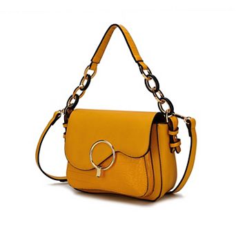 MKF Collection Fantasy Croc Women's Shoulder Bag, Sleek Crossbody Purse Handbag by Mia K