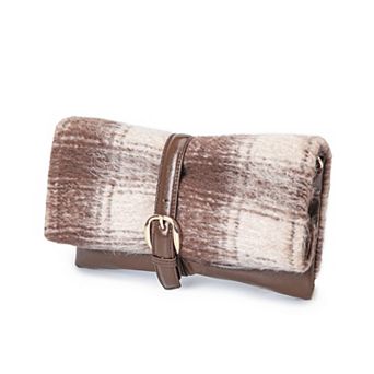 MKF Collection Koumei Wristlet Purse Envelope Snap, Convertible Shoulder Bag by Mia K.