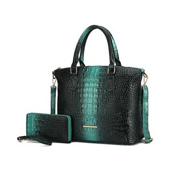 MKF Collection Liora Women's Croc-Embossed Tote Bag by Mia K