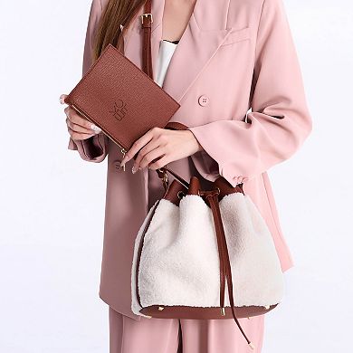 MKF Collection Saryn Bucket Hobo Casual Handbag by Mia K.