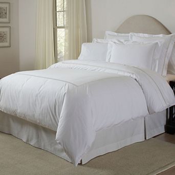 Pointehaven Cotton Double Band Duvet Cover Set or Shams