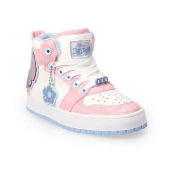 Disney's Stitch Little Girls High Top Lace-Up Sneakers