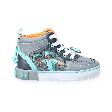 Minecraft Youth Boys High Top Sneakers