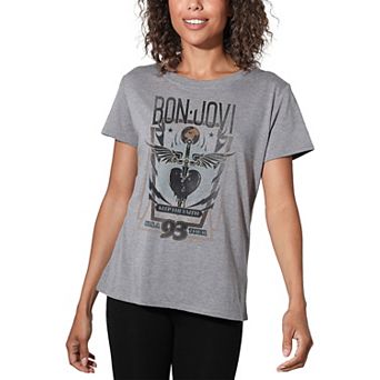 Juniors' Suburban Riot Bon Jovi Graphic Tee