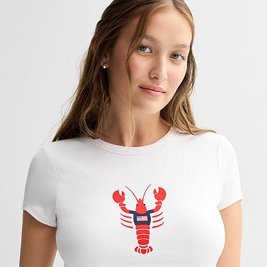 Juniors' Harper & Ivy Yummy Contour Graphic Tee