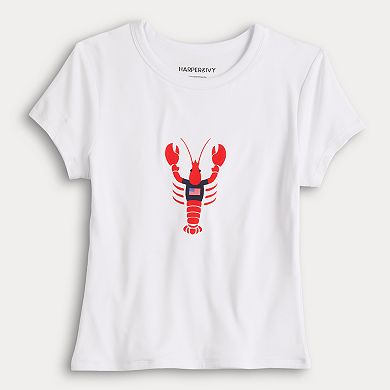 Juniors' Harper & Ivy Yummy Contour Graphic Tee