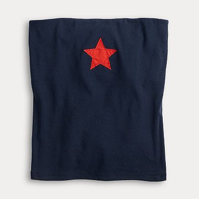 Juniors' madden girl Patch Applique Tube Top