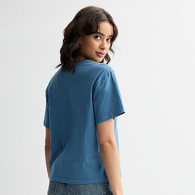 Juniors' Kuromi Pose Skimmer Graphic Tee