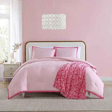 Betsey Johnson Signature Hotel Pink Comforter Set
