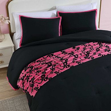 Betsey Johnson Signature Hotel Pink Comforter Set