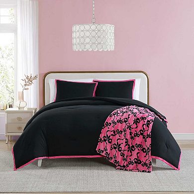 Betsey Johnson Signature Hotel Pink Comforter Set