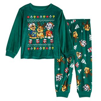 Toddler Boys Paw Patrol 2 pc Pajama Top & Bottoms Set