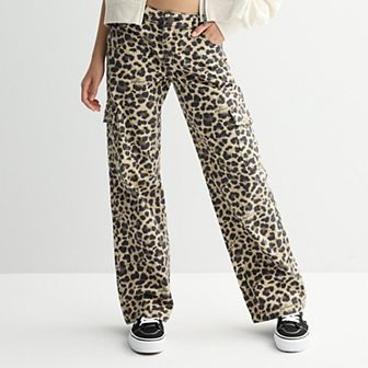 Girls 7-16 Limited Too Cheetah Jeans