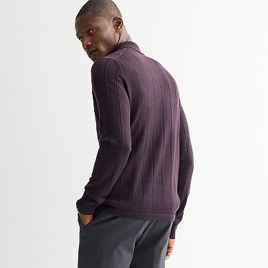 Men's Apt. 9® Patterned Stripe Sweater Polo