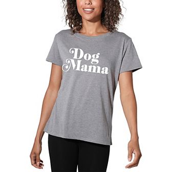 Women's Suburban Riot Dog Mama Loose Graphic Tee