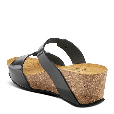 Spring Step Bynum Women's Slide Wedge Sandals