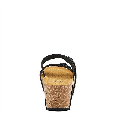 Spring Step Bynum Women's Slide Wedge Sandals