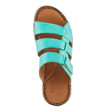 Spring Step Olly Women's Leather Slide Sandals