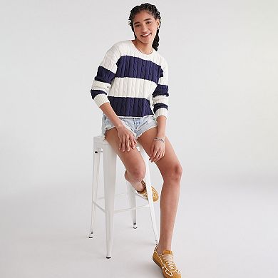 Juniors' Aeropostale V-Neck Pullover Sweater