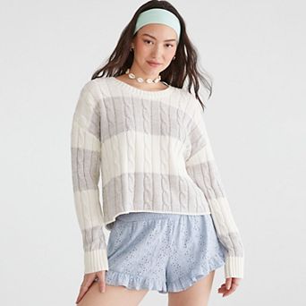 Juniors' Aeropostale V-Neck Pullover Sweater