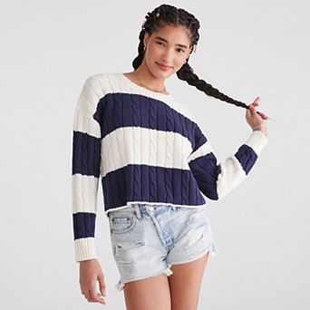 Juniors' Aeropostale V-Neck Pullover Sweater