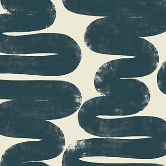 Tempaper Wiggle Room by Bobby Berk Peel and Stick Wallpaper