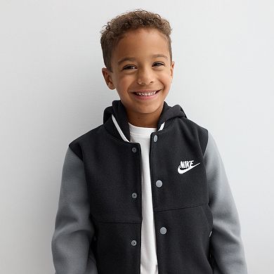 Boys 4-7 Nike Hooded Lightweight Varsity Jacket