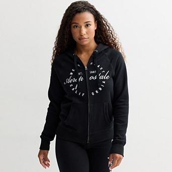 Juniors' Aeropostale Branded Full-Zip Hoodie