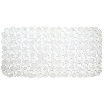 iDesign Non-Slip Bath Mat for Inside Bathtubs or Shower Stalls - Clear
