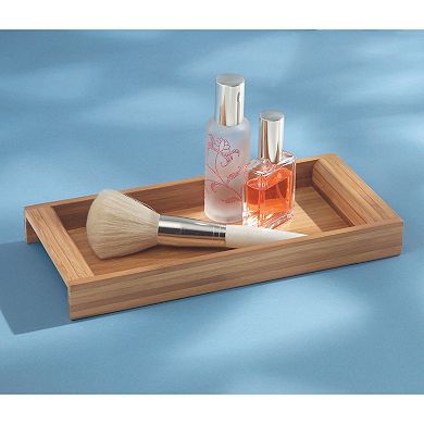 iDesign Formbu Vanity, ECO Cosmetic Organizer Tray for Makeup, Beauty Products, Jewelry