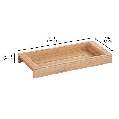 iDesign Formbu Vanity, ECO Cosmetic Organizer Tray for Makeup, Beauty Products, Jewelry